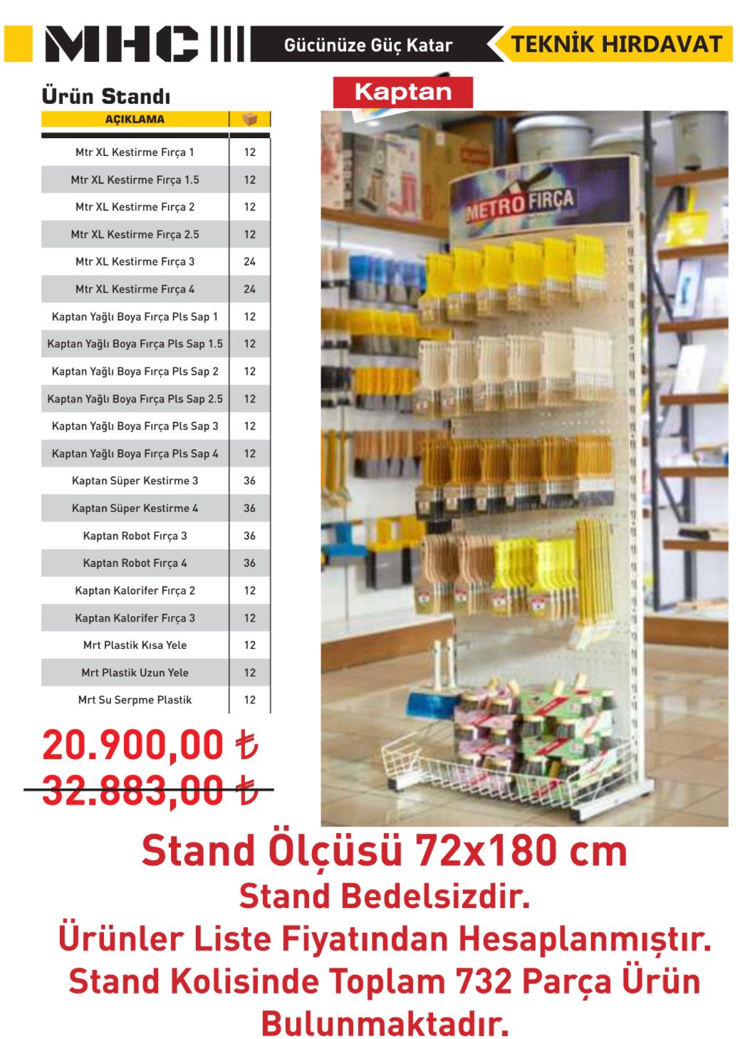 KAPTAN STAND TAKIM 444